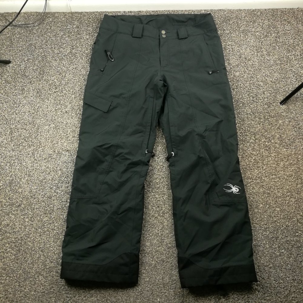 Spyder Snow Pants Mens Large Black XTL 20k 3M Thinsulate Insulated Lined